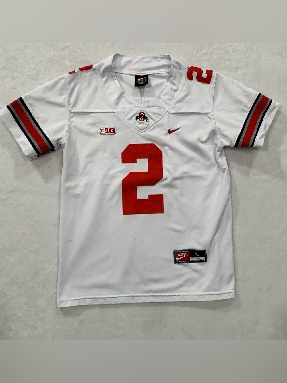 Nike Ohio State University Buckeyes Football Jersey #2 Young Youth Size L